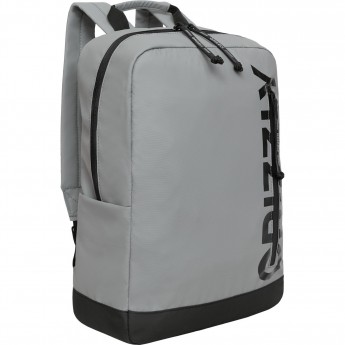 Бизнес рюкзак городской GRIZZLY RQL-313-2 серый
