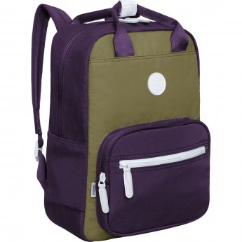 Городской рюкзак GRIZZLY RXL-326-3/6 фиолетовый - хаки
