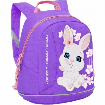 Рюкзак детский GRIZZLY RK-281-1, фиолетовый
