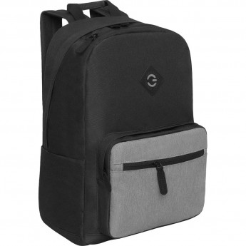 Рюкзак GRIZZLY RQL-318-1/4 черный - серый