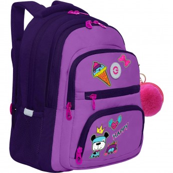 Рюкзак школьный RG-362-2 (/4 фиолетовый - лаванда)
