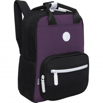 Рюкзак - сумка GRIZZLY RXL-326-3 черный - фиолетовый